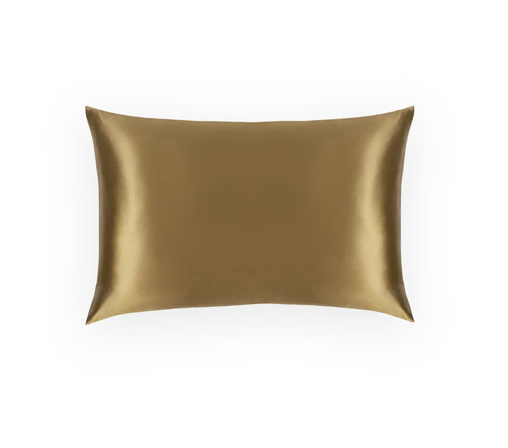 Gold Silk Pillowcase
