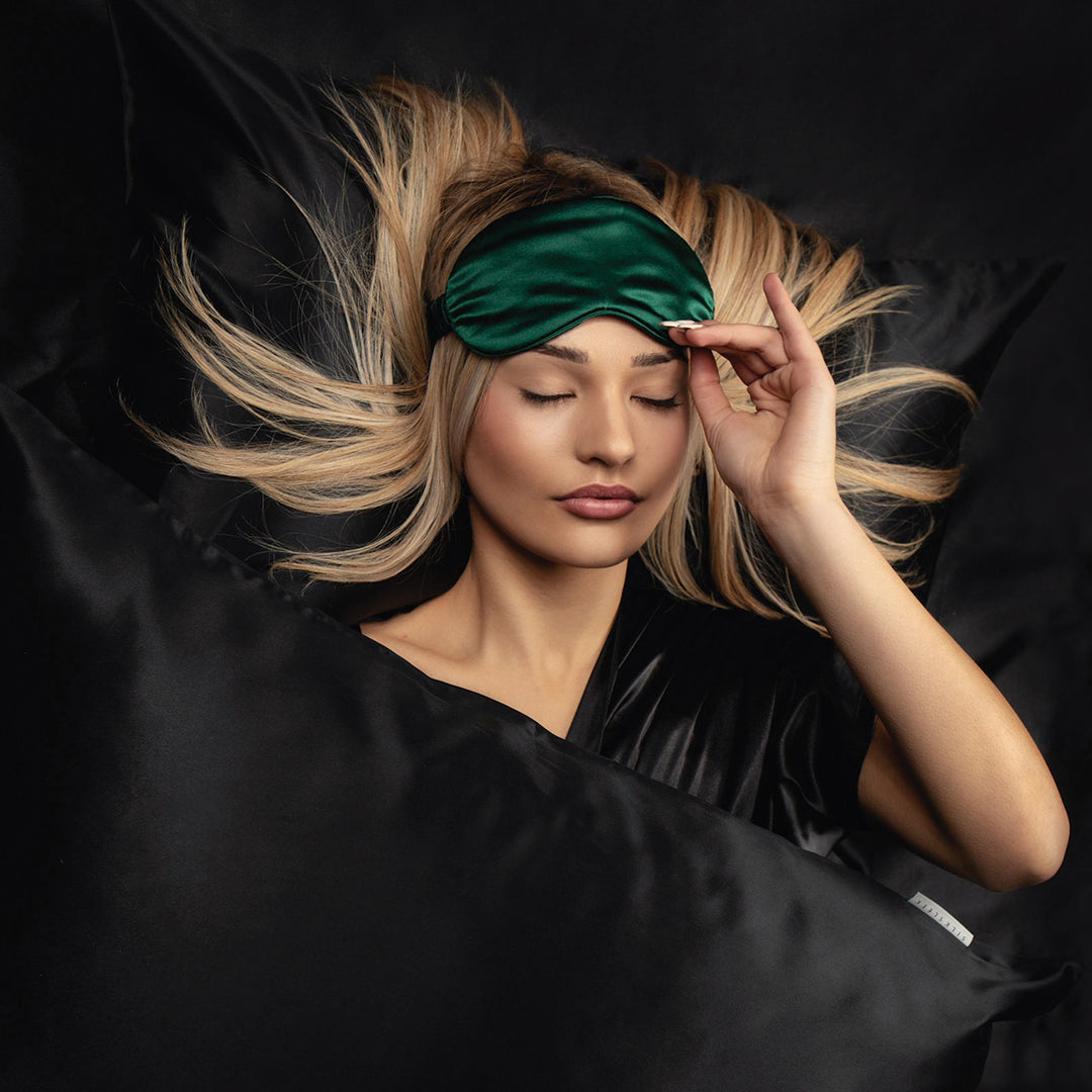 Emerald Silk Sleep Mask