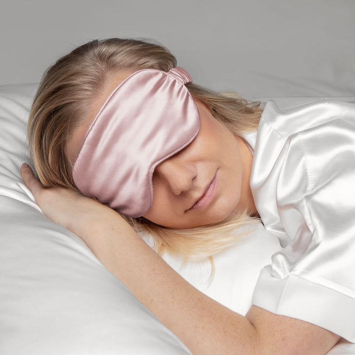 Barley Blush Silk Sleep Mask