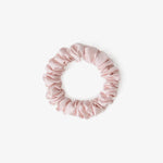 Barley Blush Silk Scrunchie - Midi - SilkSleek