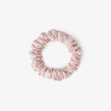 Barley Blush Silk Scrunchie - Midi - SilkSleek