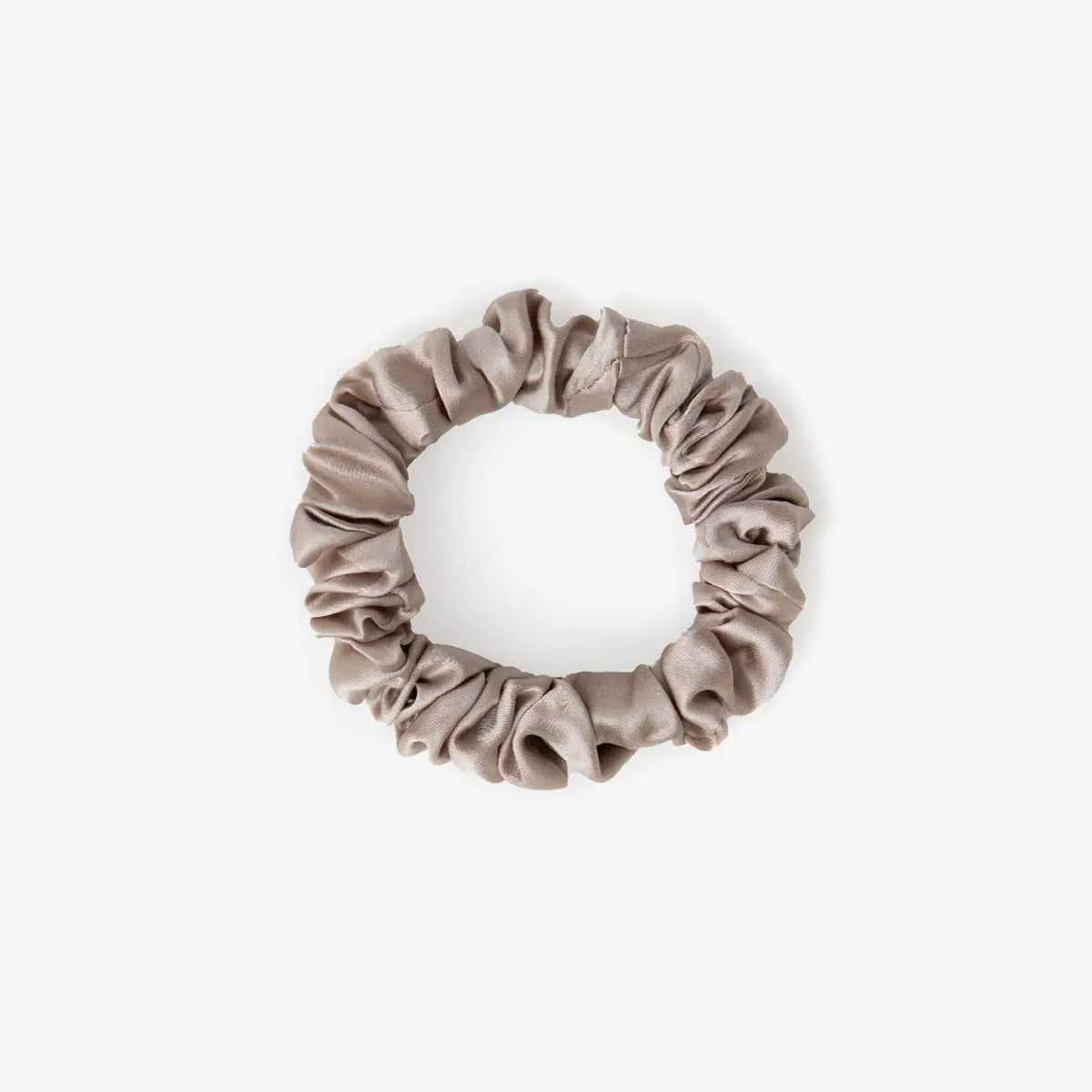 Oyster Silk Scrunchie - Midi - SilkSleek