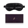 Black Silk Eye Mask - SilkSleek