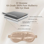 Champagne Silk Sleep Mask - SilkSleek