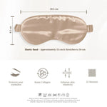 Champagne Silk Sleep Mask - SilkSleek