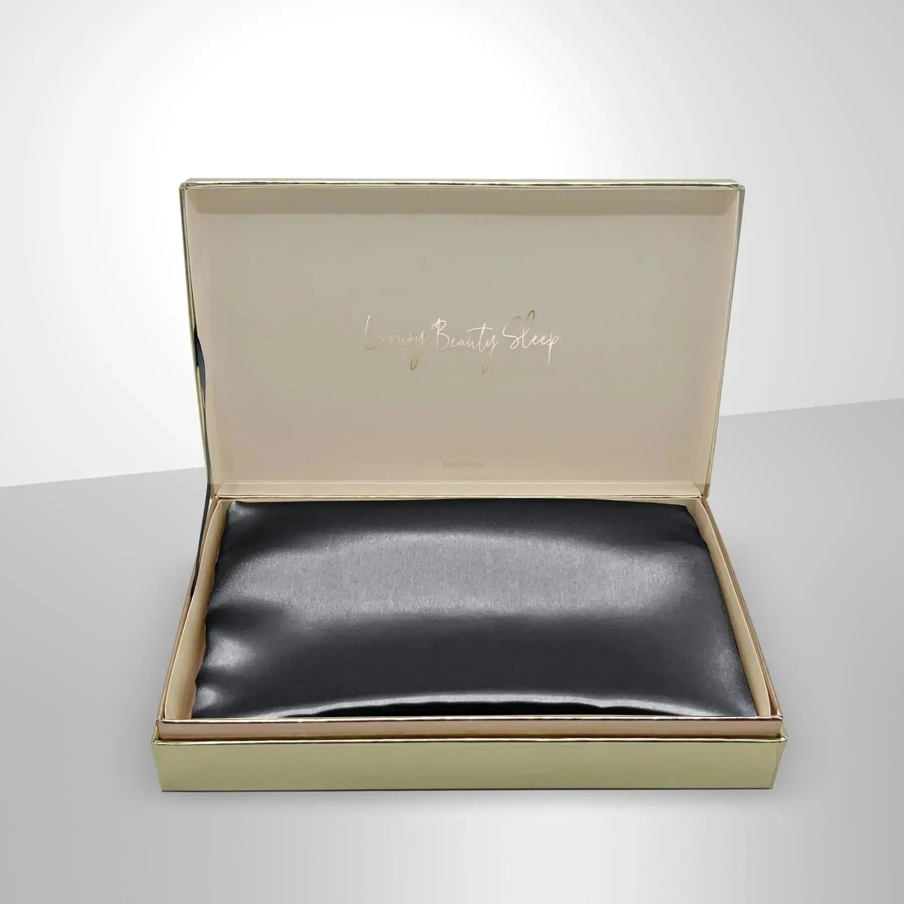 Charcoal Silk Pillowcase Gift set