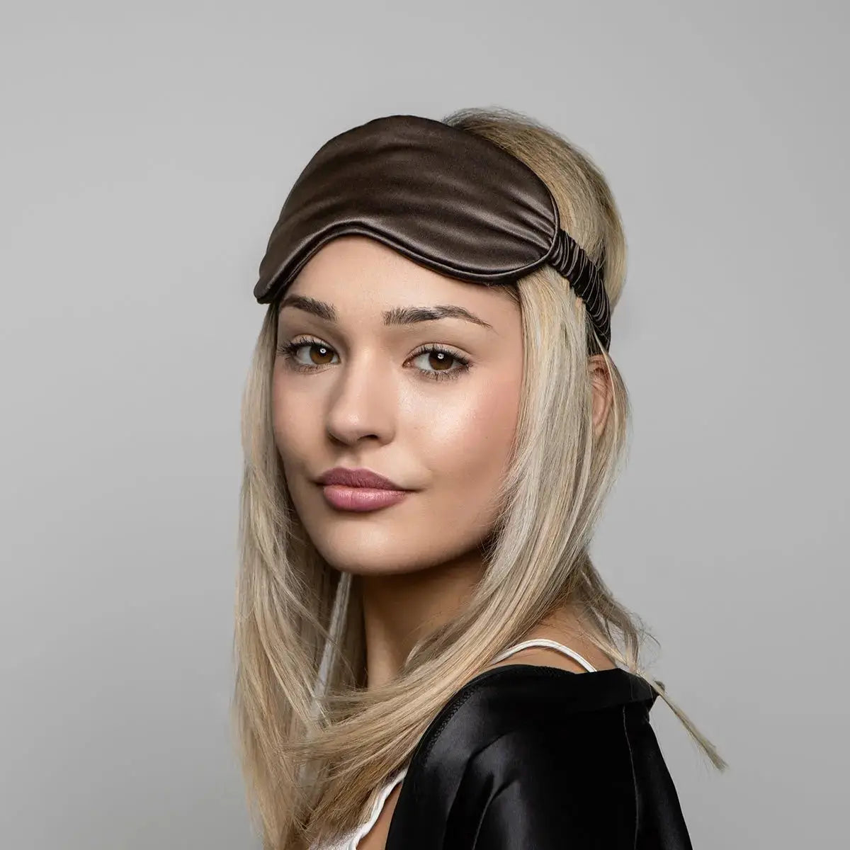 Chocolate Silk Sleep Mask