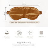 Copper Silk Sleep Mask - SilkSleek