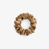 Gold Silk Scrunchie - Large - SilkSleek