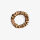 Gold Silk Scrunchie - Midi - SilkSleek