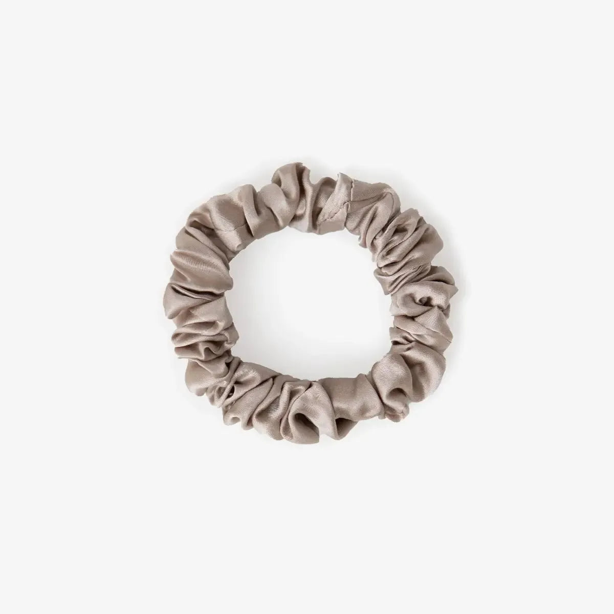 Oyster Silk Scrunchie - Midi - SilkSleek