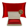 Red Silk Pillowcase