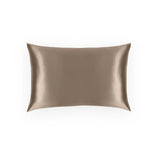 Taupe Silk Pillowcase
