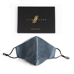 Pure Mulberry SILK Face Mask With Nose Wire - Duck Green - SilkSleek