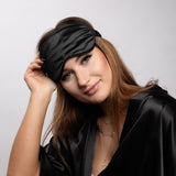Silk Sleep Mask Black 