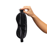 Silk Sleep Mask Black 