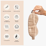 Champagne Silk Sleep Mask