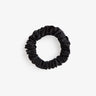 Black Silk Scrunchie - Midi - SilkSleek