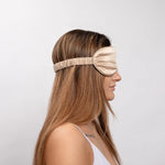 Champagne Silk Sleep Mask