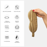 Gold Silk Sleep Mask