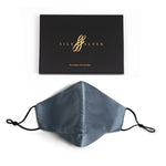 Pure Mulberry SILK Face Mask With Nose Wire - Duck Green - SilkSleek