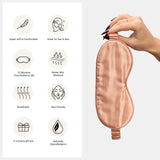 Rose Gold Silk Sleep Mask